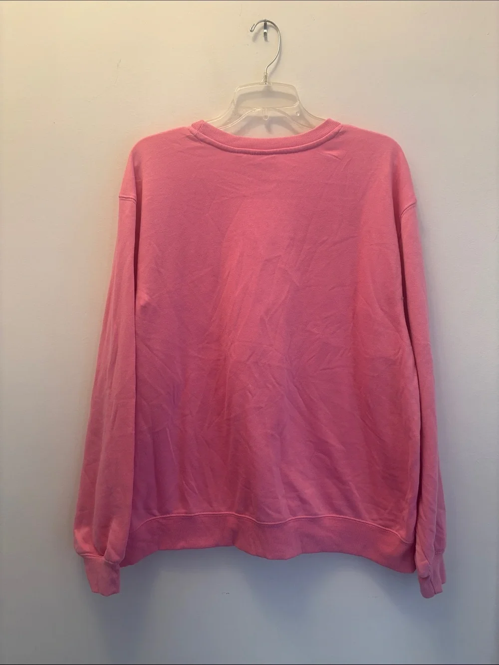 Dolly Parton |Pink 'Holly Dolly' Holiday Sweatshirt with Red & Green Accents XXL
